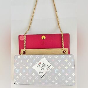 Wallet to Purse Conversion Kit w/Chain. No Damage! Easily Put In, Easily Removed